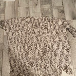 Sweater poncho super soft and cozy